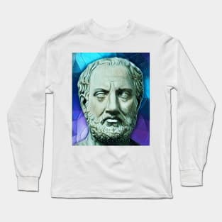 Thucydides Portrait | Thucydides Artwork 6 Long Sleeve T-Shirt